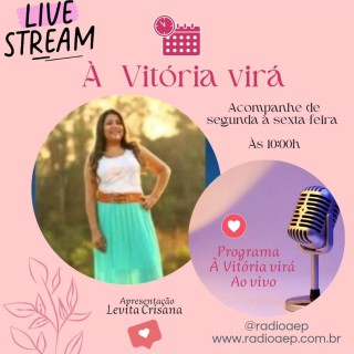 PODCAST CANTORA CRISANA A VITORIA VIRA